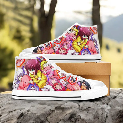 Angel Beats Custom High Top Sneakers Shoes