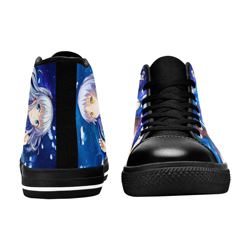 Angel Beats Custom High Top Sneakers Shoes