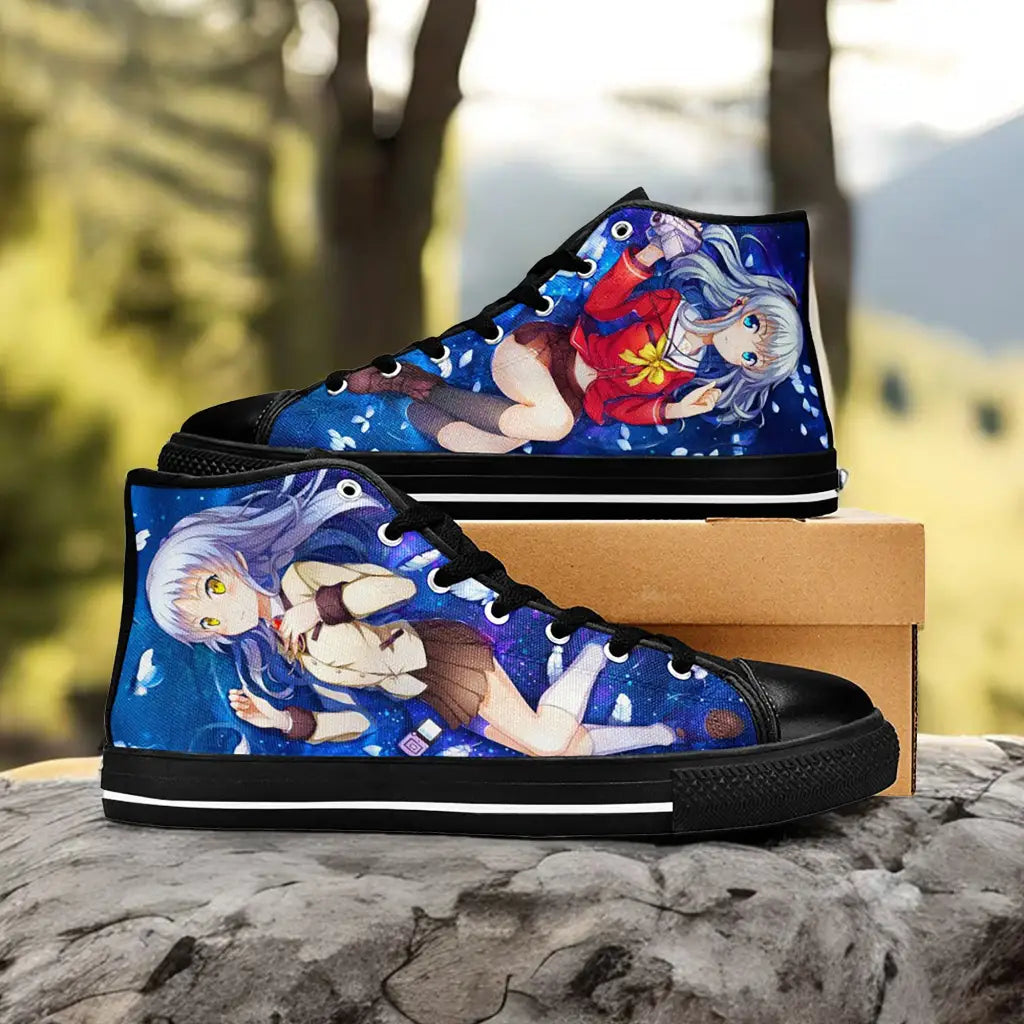 Angel Beats Custom High Top Sneakers Shoes