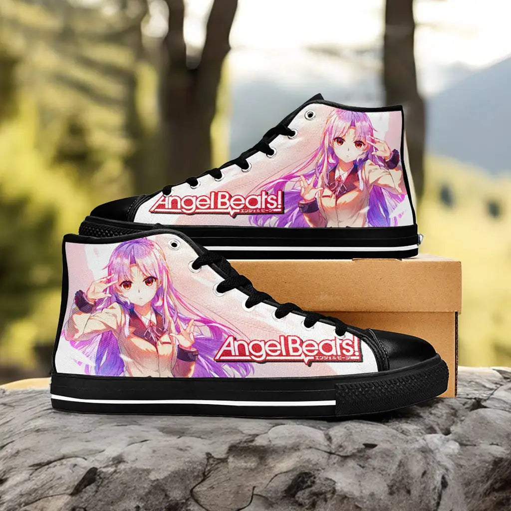 Angel Beats Custom High Top Sneakers Shoes