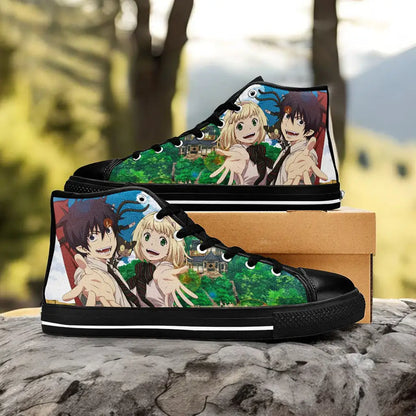 Ao no Exorcist Custom High Top Sneakers Shoes