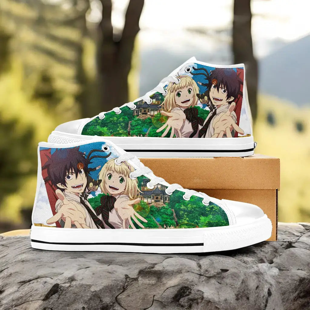 Ao no Exorcist Custom High Top Sneakers Shoes