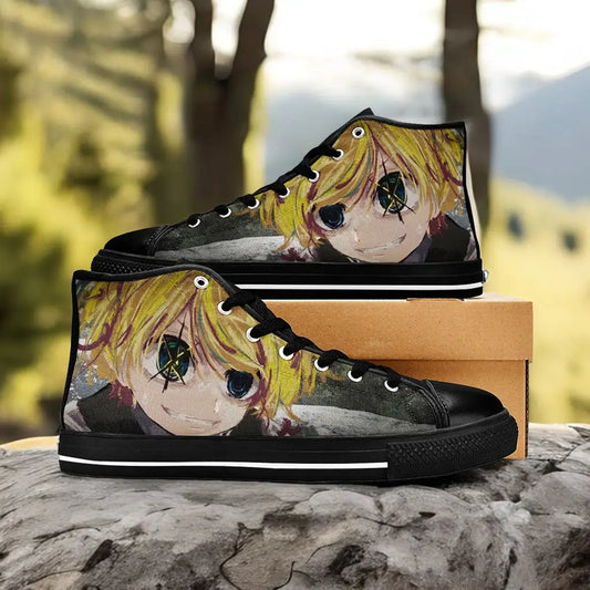 Aqua Hoshino Oshi no Ko Custom High Top Sneakers Shoes