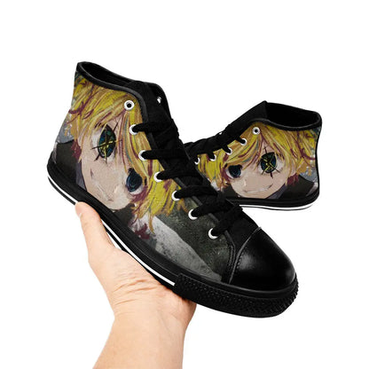 Aqua Hoshino Oshi no Ko Custom High Top Sneakers Shoes