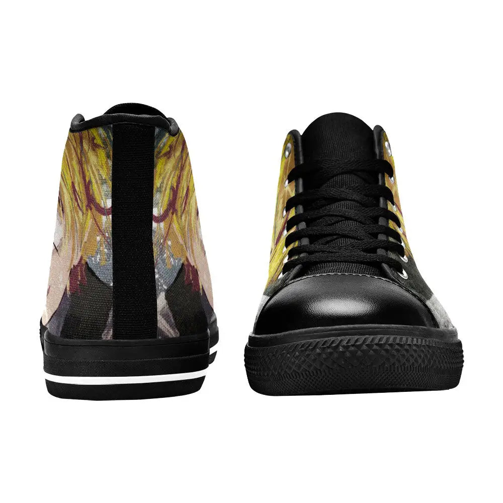 Aqua Hoshino Oshi no Ko Custom High Top Sneakers Shoes