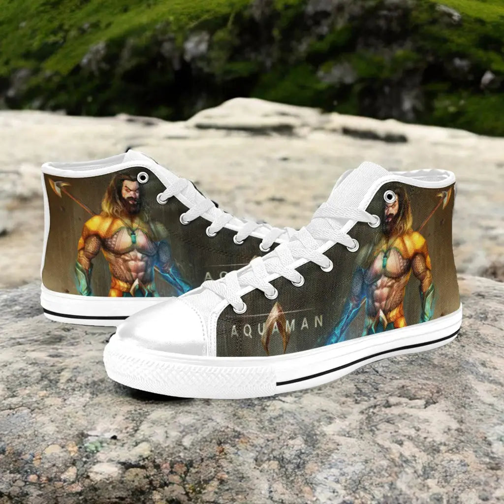 Aquaman Justice League Custom High Top Sneakers Shoes