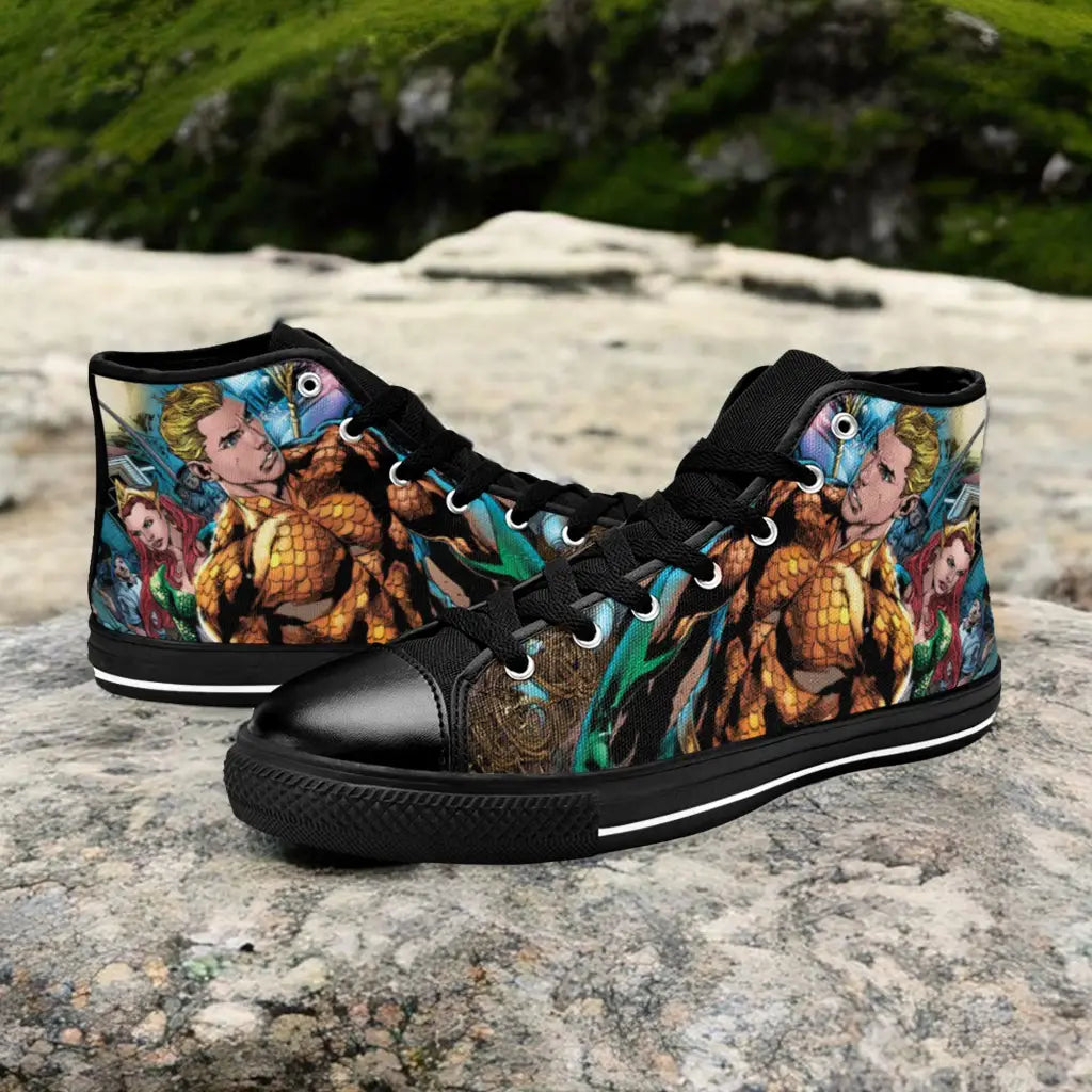 Aquaman Justice League Custom High Top Sneakers Shoes