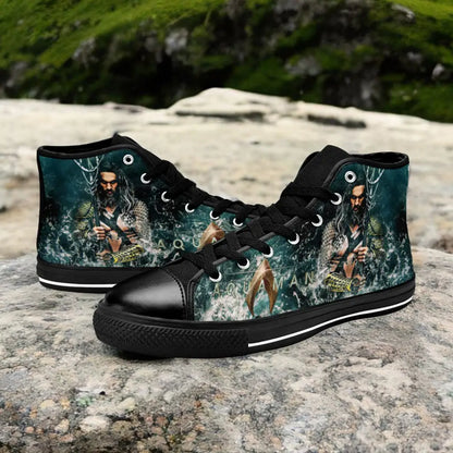 Aquaman Justice League Custom High Top Sneakers Shoes