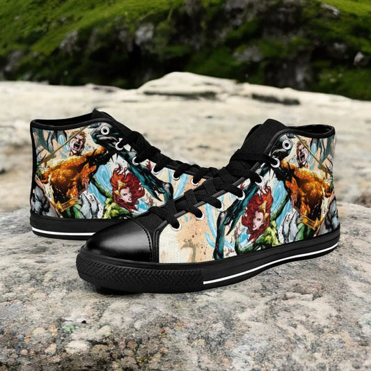 Aquaman Justice League Custom High Top Sneakers Shoes