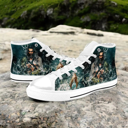 Aquaman Justice League Custom High Top Sneakers Shoes