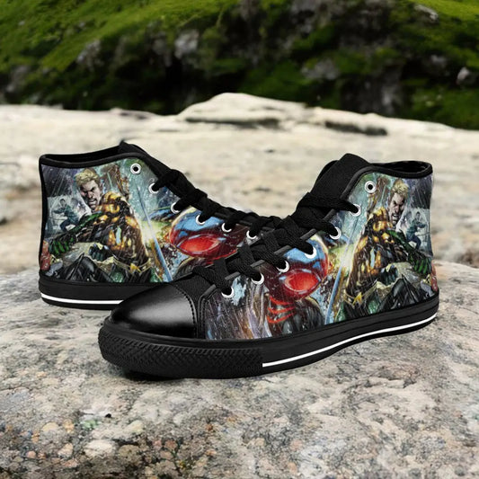 Aquaman Justice League Custom High Top Sneakers Shoes