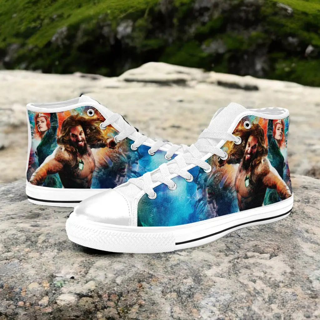 Aquaman Justice League Custom High Top Sneakers Shoes