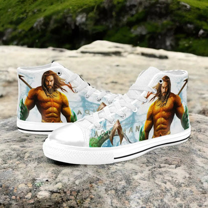 Aquaman Justice League Custom High Top Sneakers Shoes