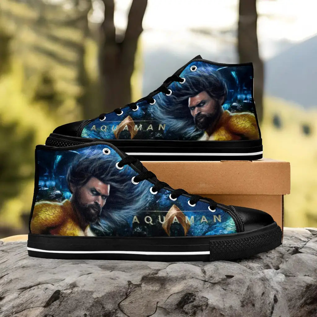 Aquaman Justice League Custom High Top Sneakers Shoes