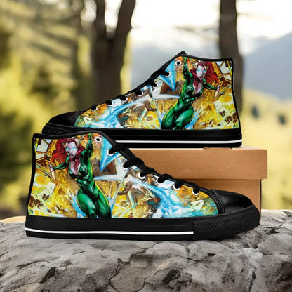 Aquaman Justice League Custom High Top Sneakers Shoes