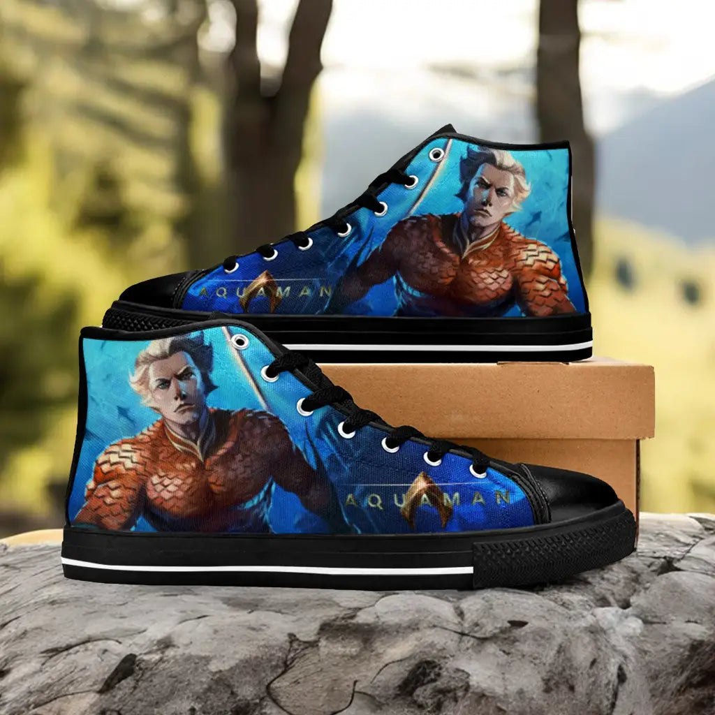 Aquaman Justice League Custom High Top Sneakers Shoes