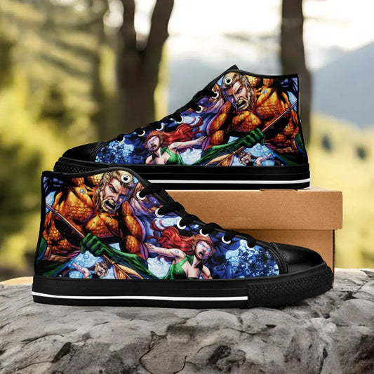 Aquaman Justice League Custom High Top Sneakers Shoes