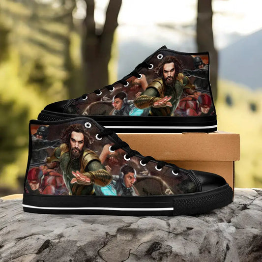 Aquaman Justice League Custom High Top Sneakers Shoes