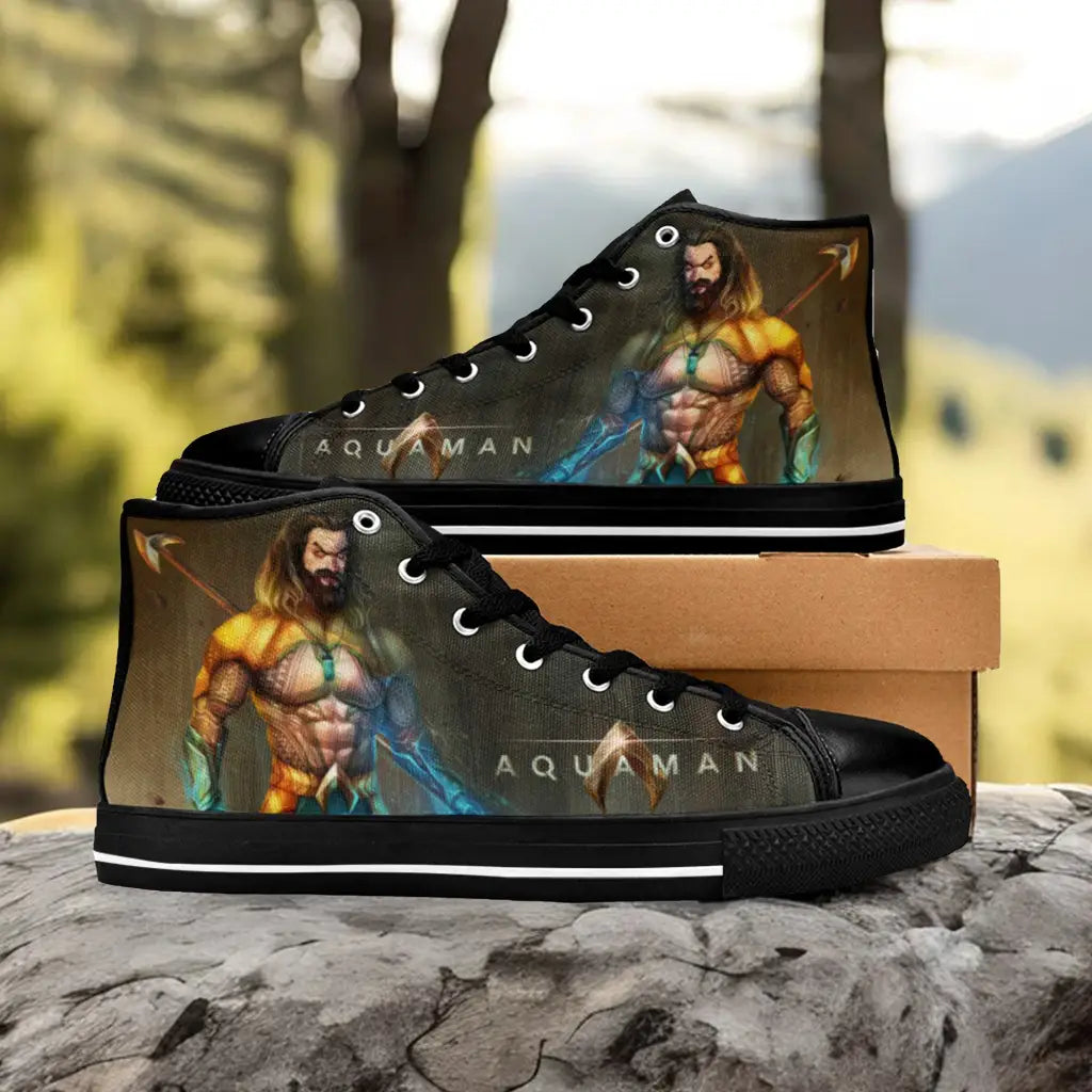 Aquaman Justice League Custom High Top Sneakers Shoes