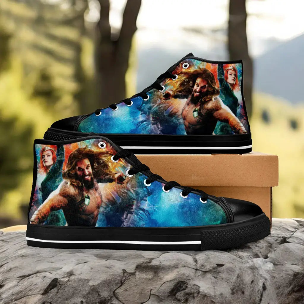 Aquaman Justice League Custom High Top Sneakers Shoes