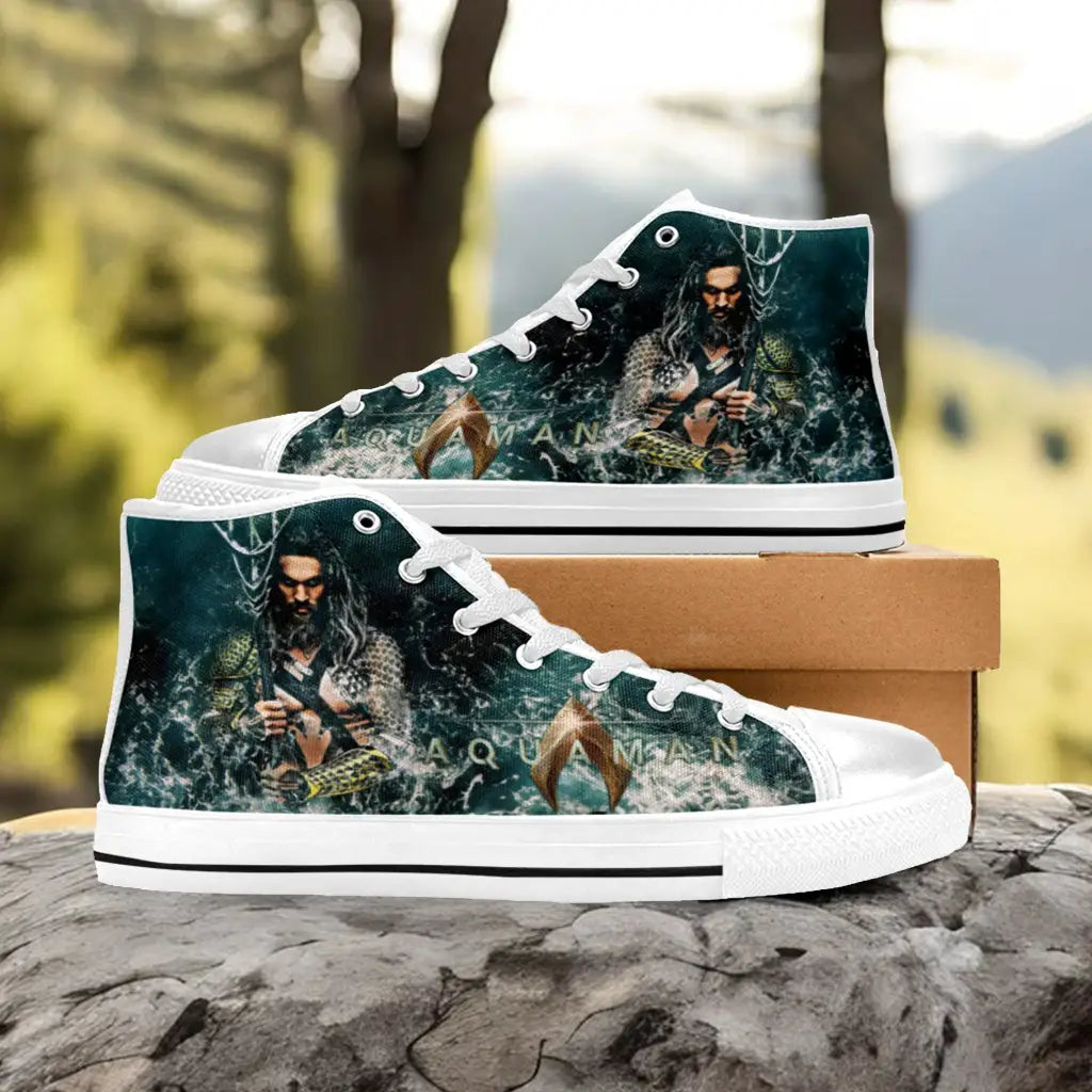 Aquaman Justice League Custom High Top Sneakers Shoes