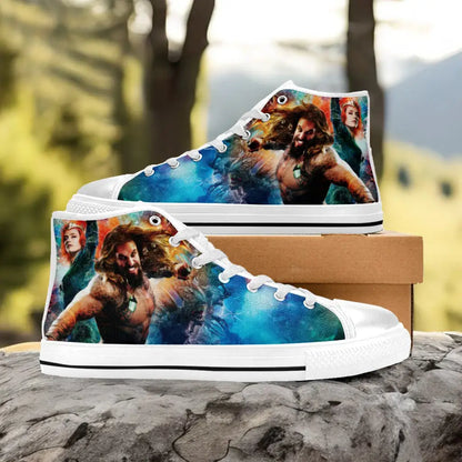 Aquaman Justice League Custom High Top Sneakers Shoes