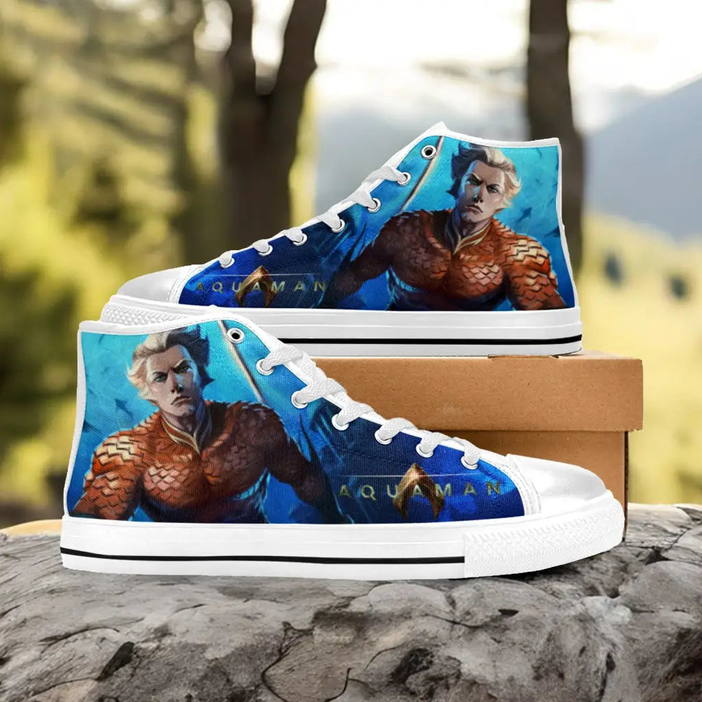 Aquaman Justice League Custom High Top Sneakers Shoes