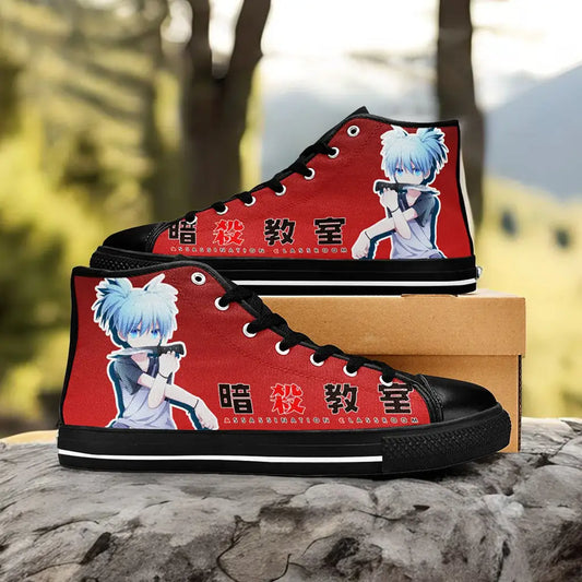 Assassination Classroom Nagisa Custom High Top Sneakers Shoes