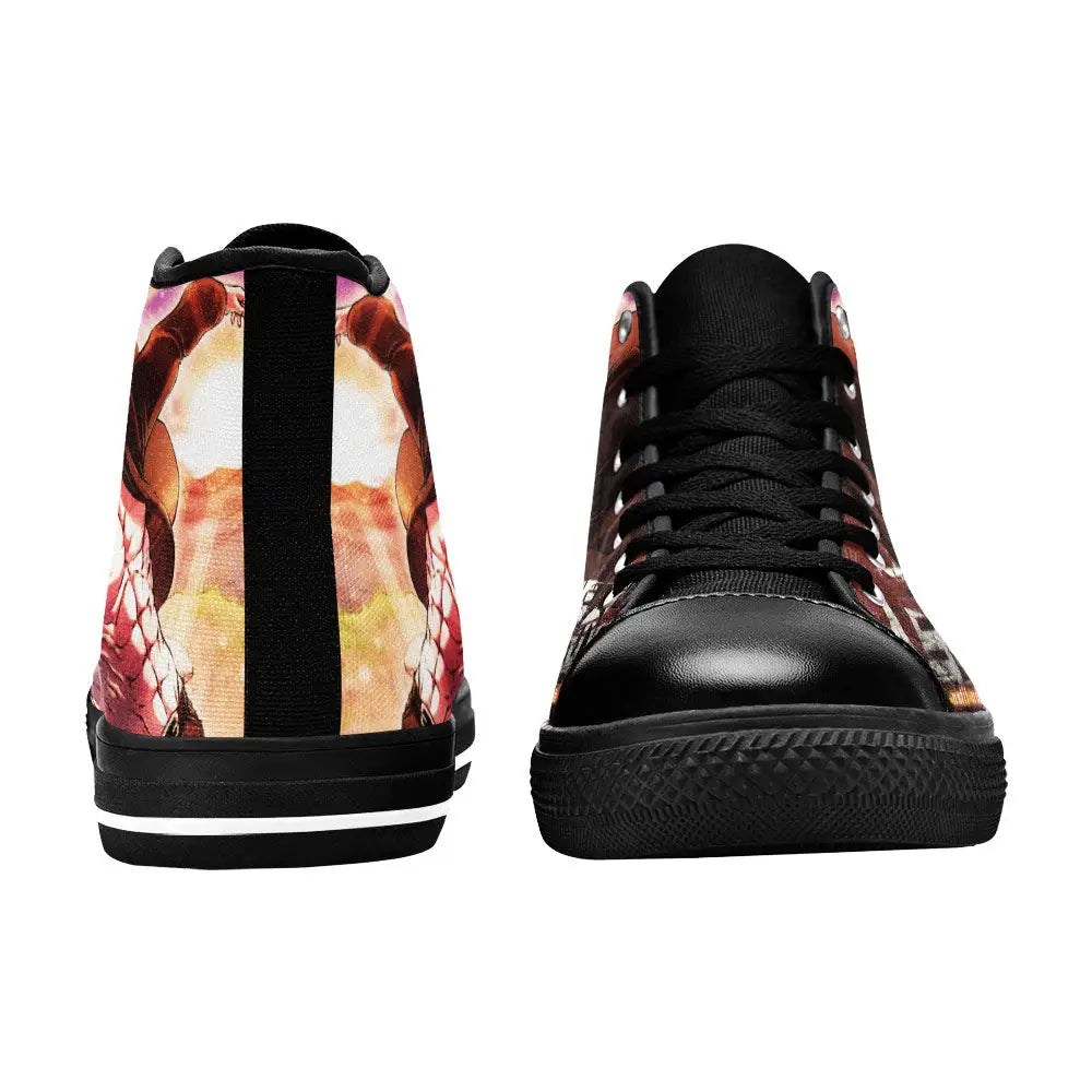 Attack on Titan Eren Yeager Custom High Top Sneakers Shoes