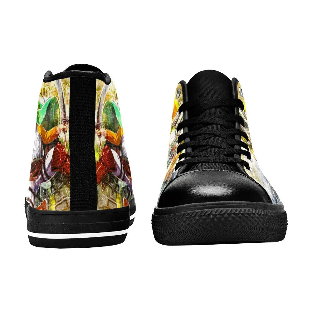 Attack on Titan Levi Ackerman Custom High Top Sneakers Shoes