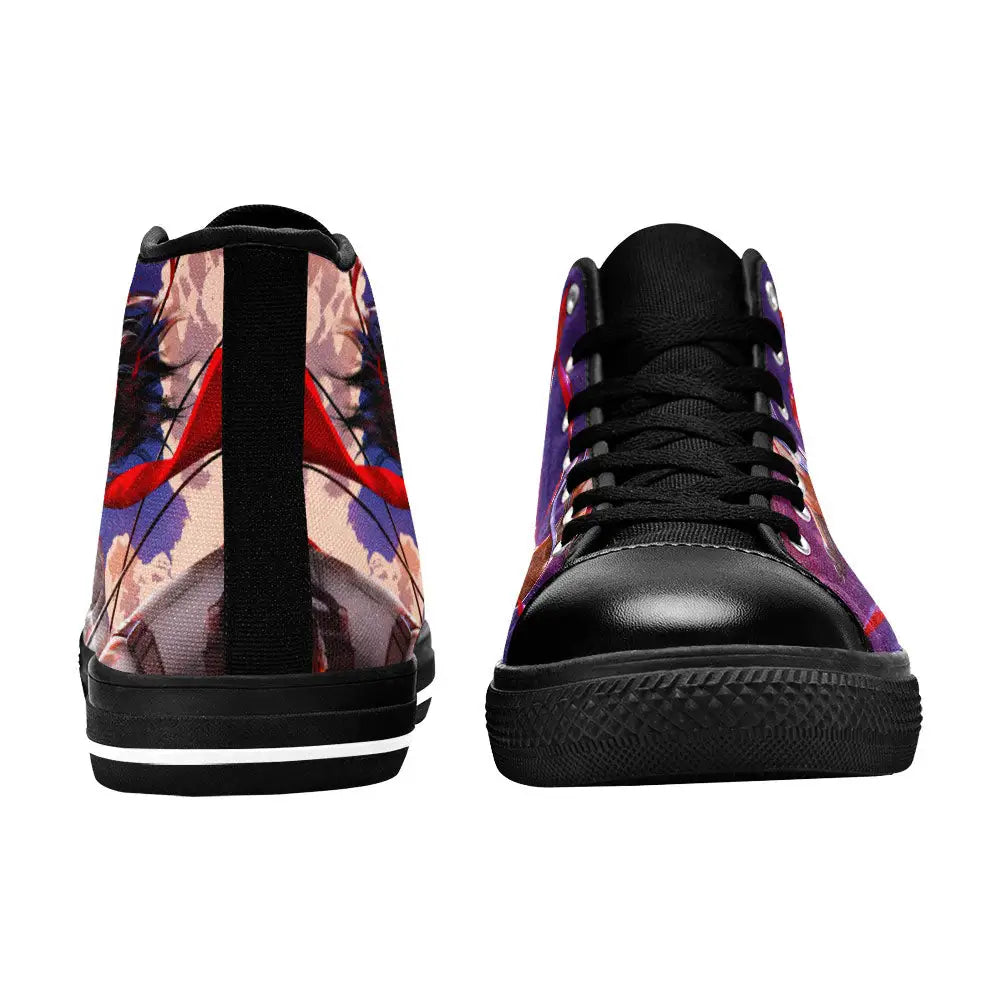 Attack on Titan Mikasa Ackerman Custom High Top Sneakers Shoes