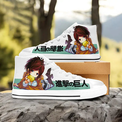 Attack on Titan Sasha Braus Custom High Top Sneakers Shoes