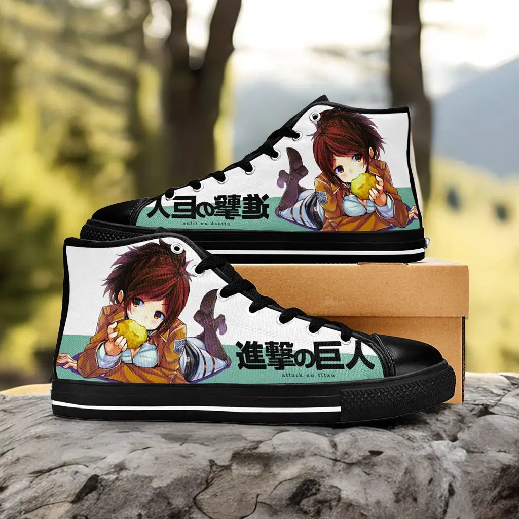 Attack on Titan Sasha Braus Custom High Top Sneakers Shoes