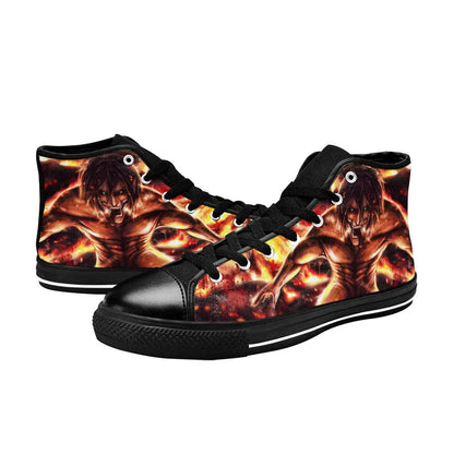 Attack on Titan Custom High Top Sneakers Shoes