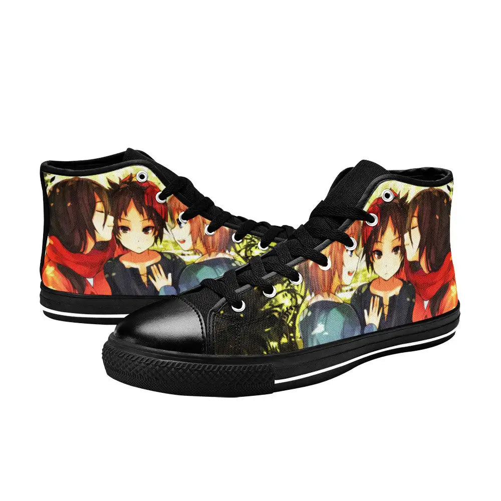 Attack on Titan Custom High Top Sneakers Shoes