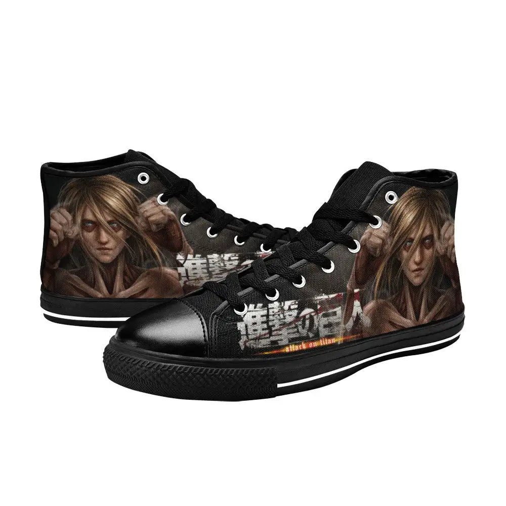 Attack on Titan Custom High Top Sneakers Shoes