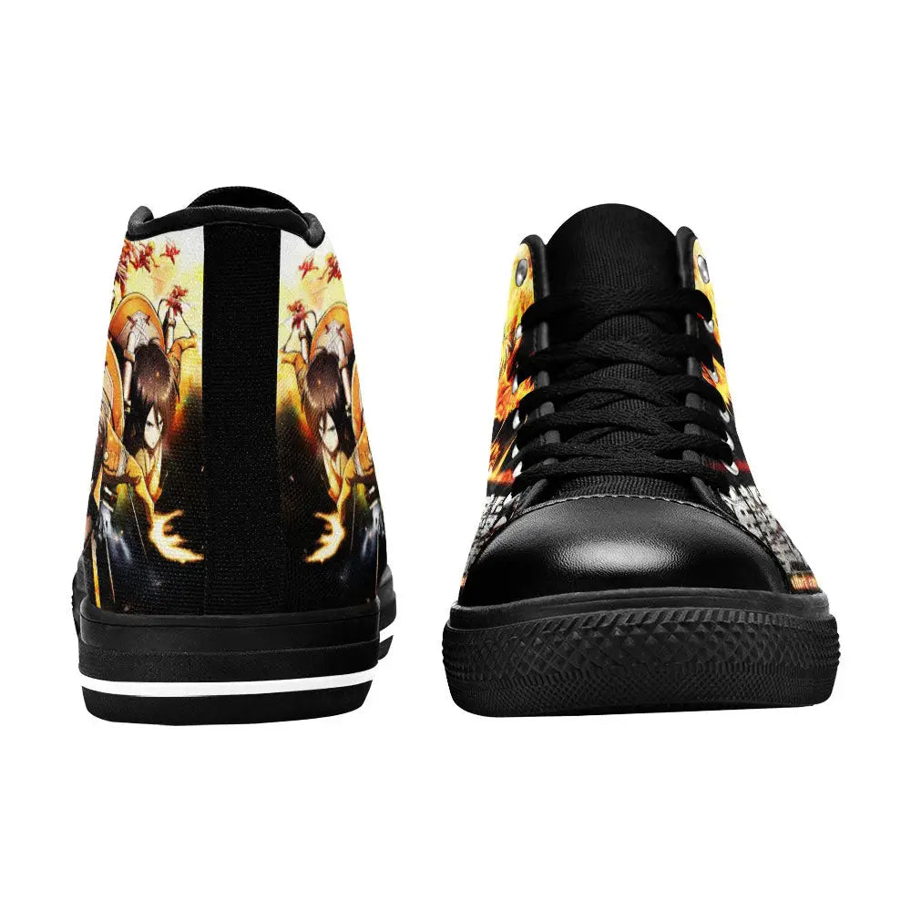 Attack on Titan Custom High Top Sneakers Shoes