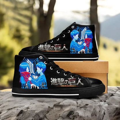 Attack on Titan Custom High Top Sneakers Shoes