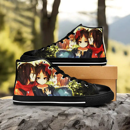 Attack on Titan Custom High Top Sneakers Shoes