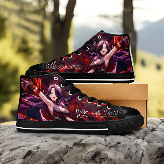 Aurora The Eminence in Shadow Garden Custom High Top Sneakers Shoes