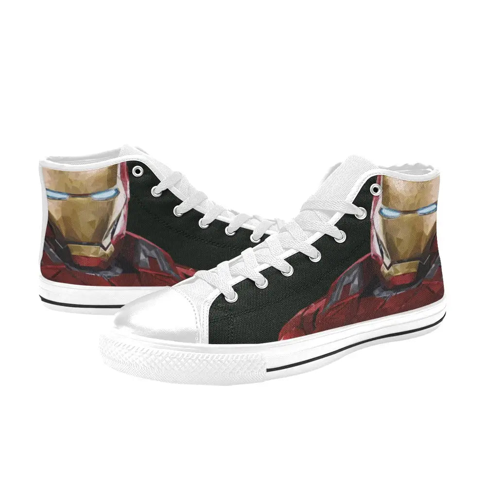 Avengers Endgame Iron Man Custom High Top Sneakers Shoes