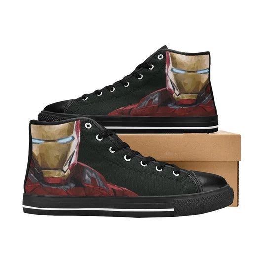 Avengers Endgame Iron Man Custom High Top Sneakers Shoes