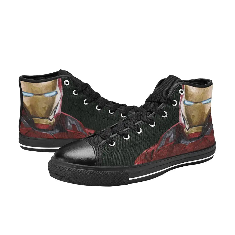 Avengers Endgame Iron Man Custom High Top Sneakers Shoes