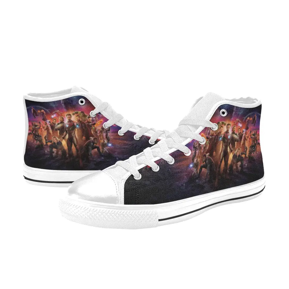 Avengers Infinity War Endgame Shoes High Top Sneakers