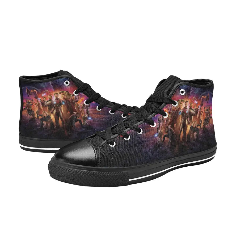 Avengers Infinity War Endgame Shoes High Top Sneakers