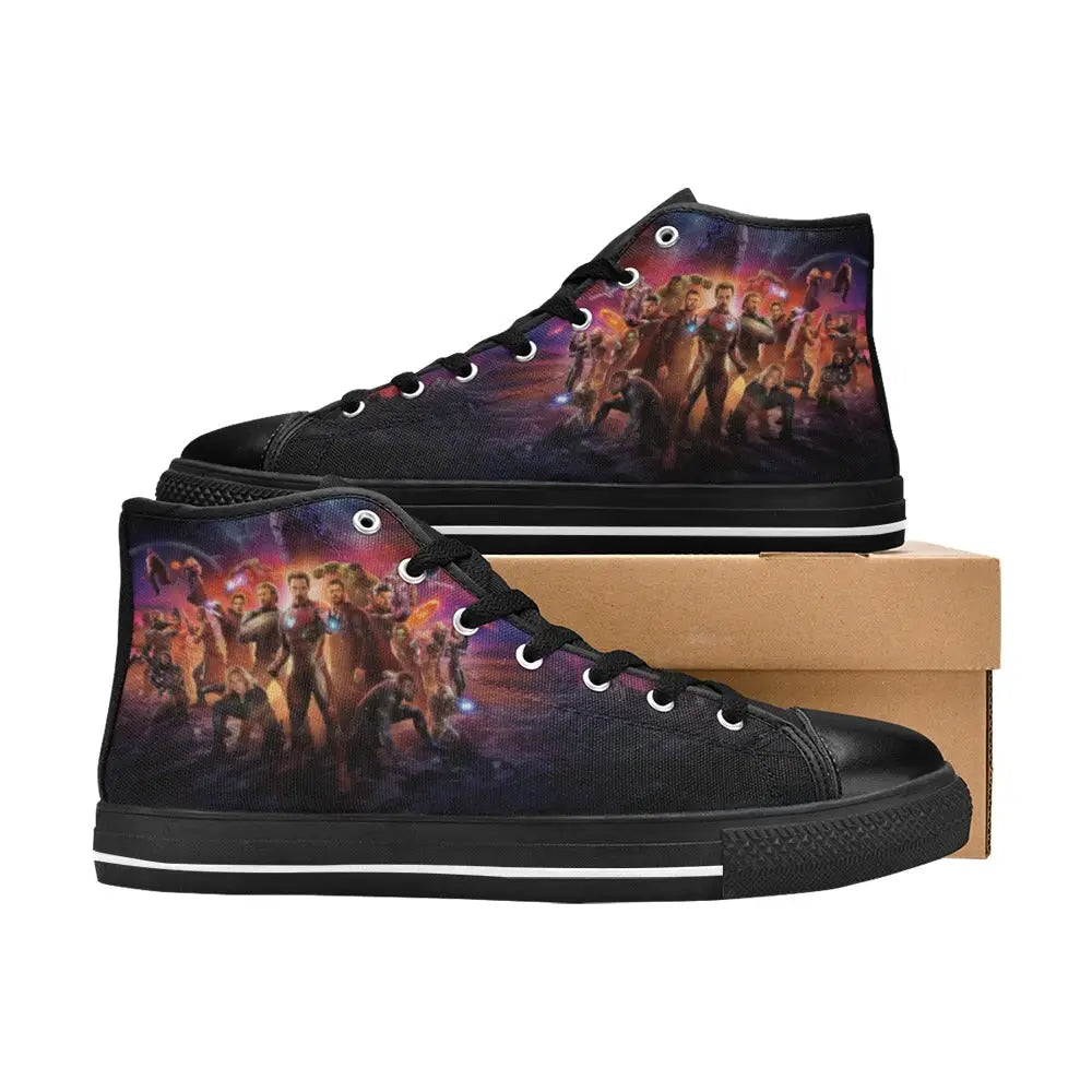 Avengers Infinity War Endgame Shoes High Top Sneakers