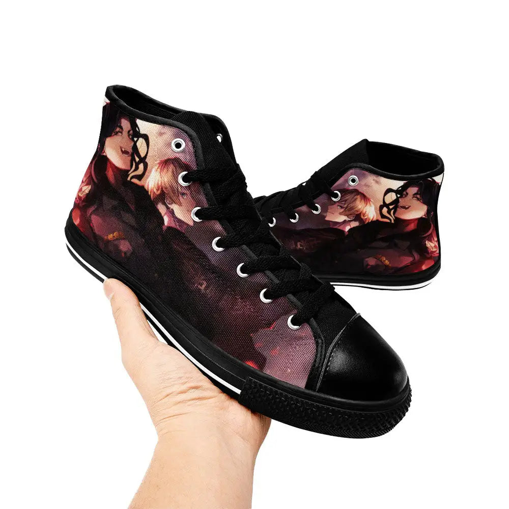 Baji Keisuke Chifuyu Tokyo Revengers Custom High Top Sneakers Shoes