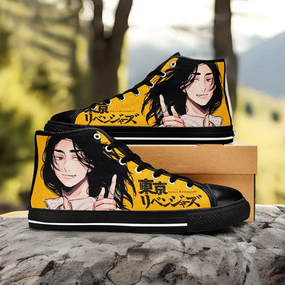 Baji Tokyo Revengers Custom High Top Sneakers Shoes