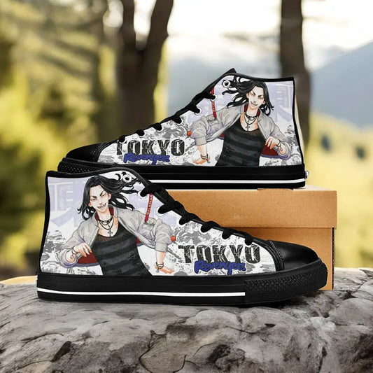 Baji Tokyo Revengers Custom High Top Sneakers Shoes