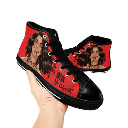 Baji Tokyo Revengers Custom High Top Sneakers Shoes